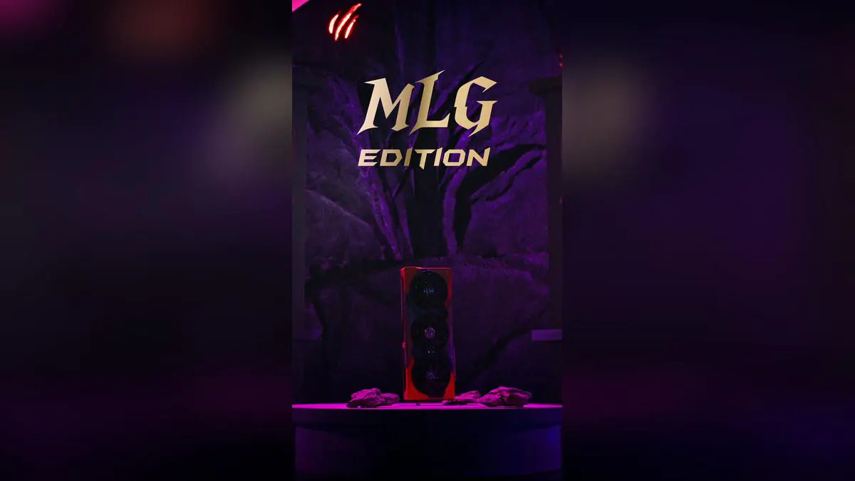 MSI's Dragon Princess RTX 5070 Ti MLG Edition Is Pure GPU Legend