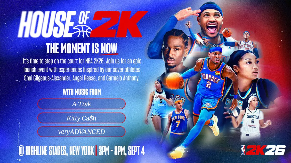 NBA 2K Invites Players to Exclusive House of 2K Event With Huge VC Prizes
