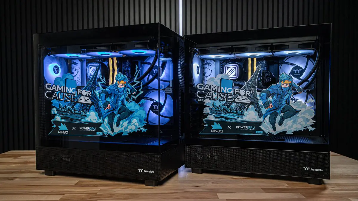 Ninja and PowerGPU Are Giving Away Two Insane Gaming PCs on Stream Today