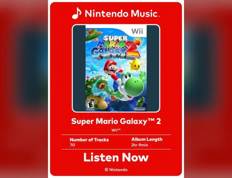 Nintendo Finally Adds Super Mario Galaxy 2 Music To Official App And Gamers Are Divided