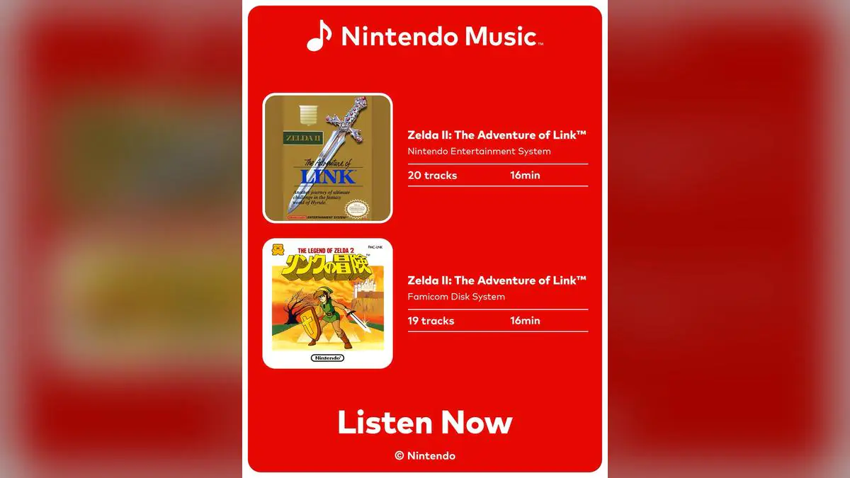 Nintendo Finally Adds Zelda II Music To Their App And Gamers Are Going Nuts