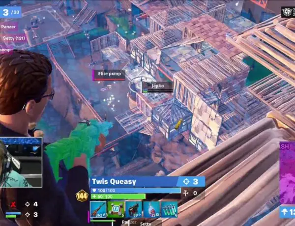 Queasy's Fortnite Trio Dominates FNCS Game 2 With Insane Arena Win