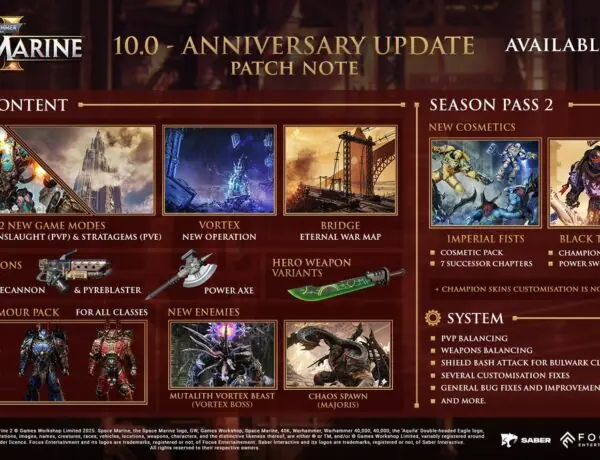 Space Marine 2 Season Pass II Drops With Black Templars And Major Xbox Issues