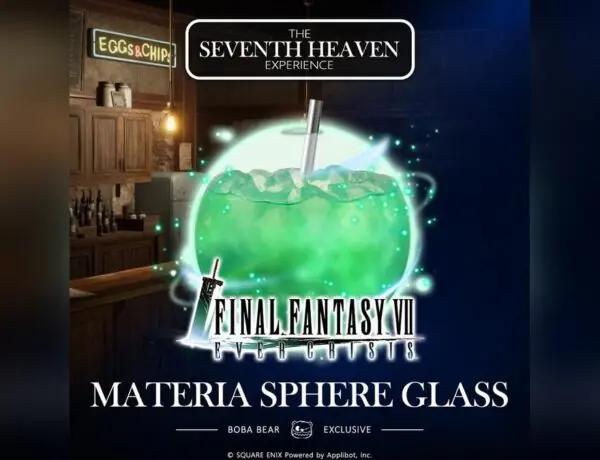 Square Enix's Final Fantasy VII Materia Drink Glasses Hit LA Pop-Up