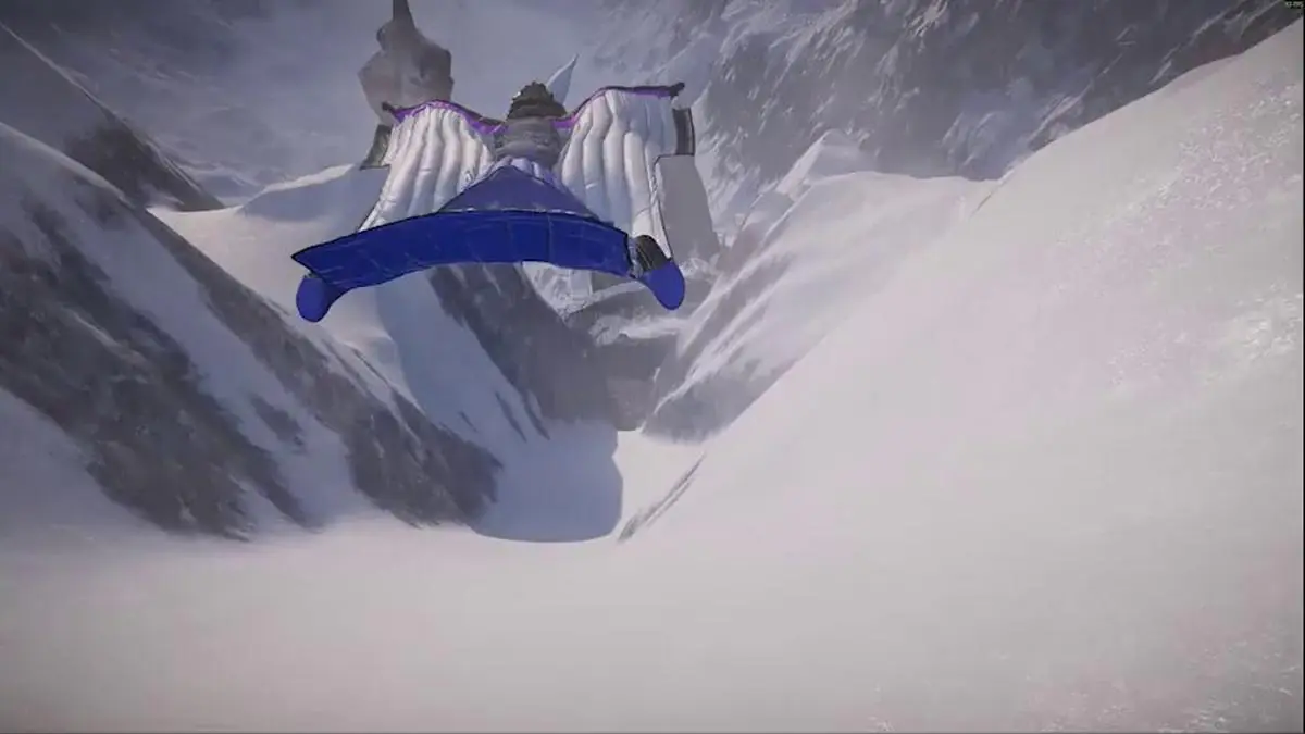 Steep Player's Insane Wingsuit Stunt Is Pure Digital Sky Poetry