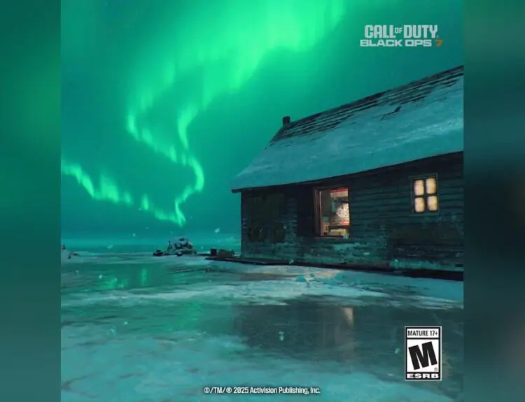 Treyarch's Black Ops 7 Homestead Map Shows Stunning Northern Lights