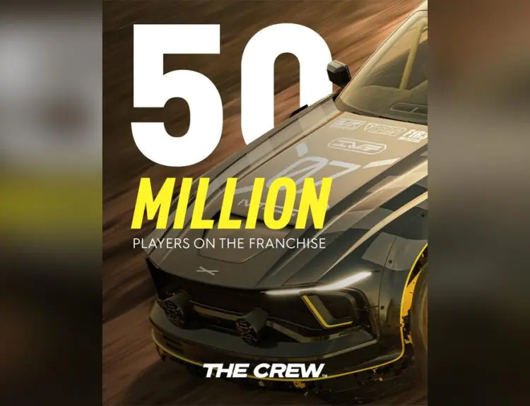 Ubisoft's The Crew Franchise Hits 50 Million Players Milestone