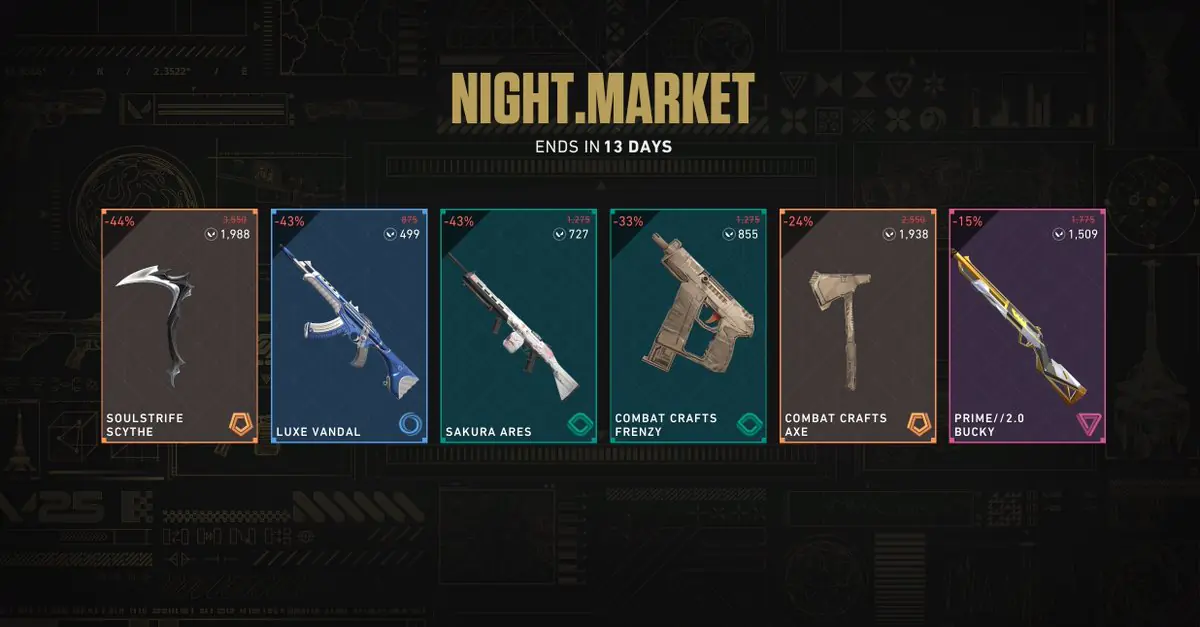 Valorant's Night Market Is Driving Players Crazy With These Skin Deals