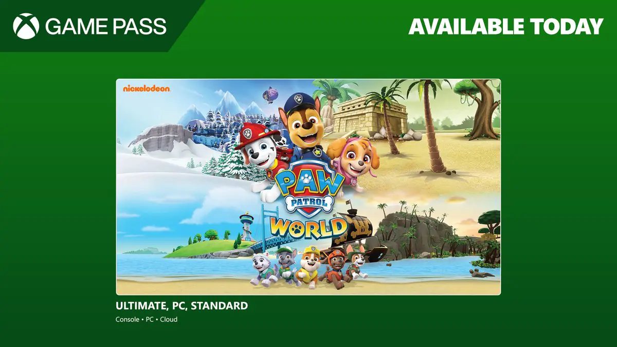 Xbox Game Pass Just Dropped PAW Patrol World and Gamers Are Barking Mad