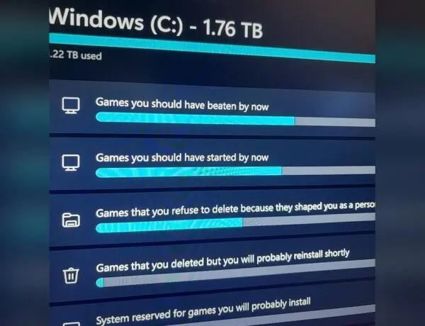 Xbox Game Pass PC Gamers Share Their Hard Drive Struggles In Hilarious Thread