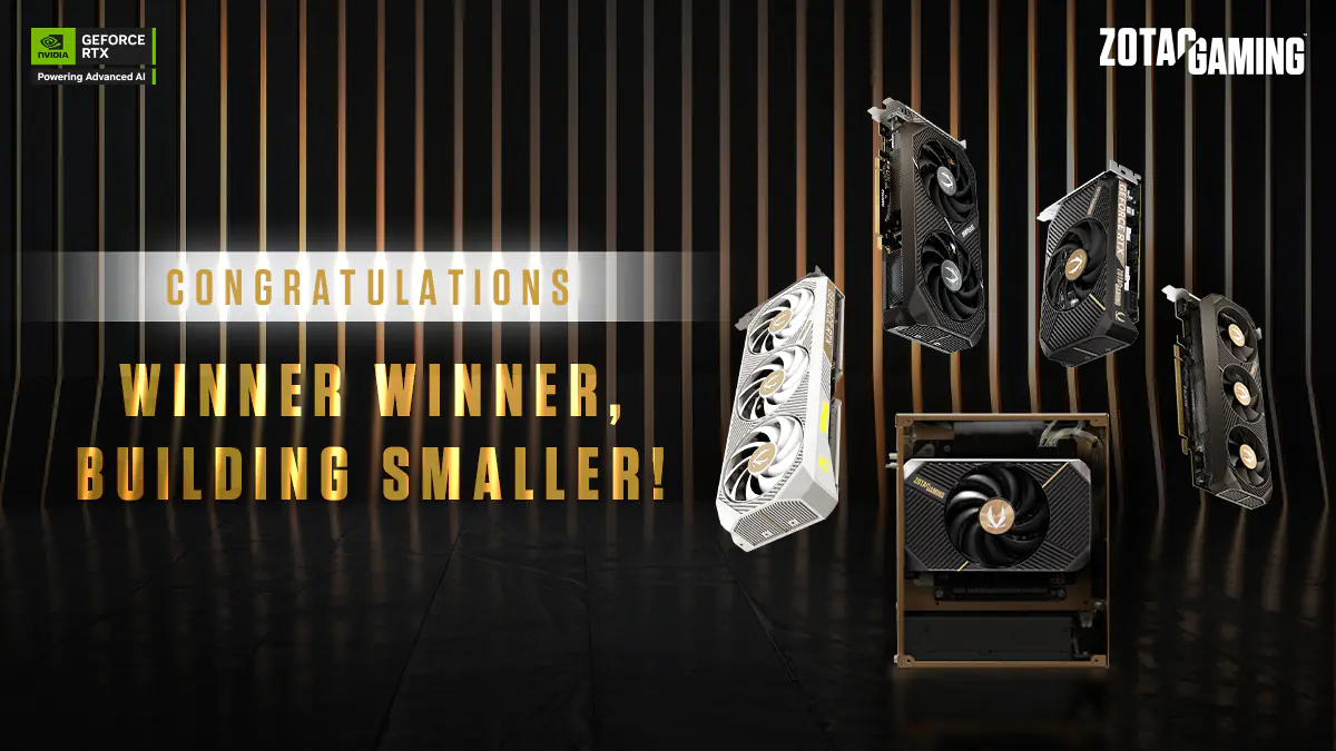 ZOTAC Announces RTX 50 Series Giveaway Winners, Gamers React With Mixed Emotions
