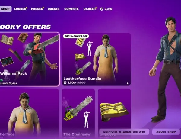 Ash Williams Finally Returns to Fortnite After 723 Day Wait