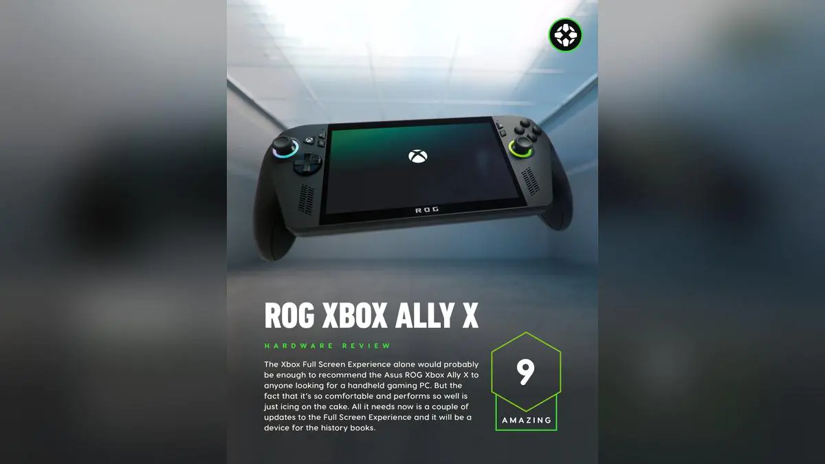 Asus ROG Xbox Ally X Dominates Handheld Gaming PC Scene