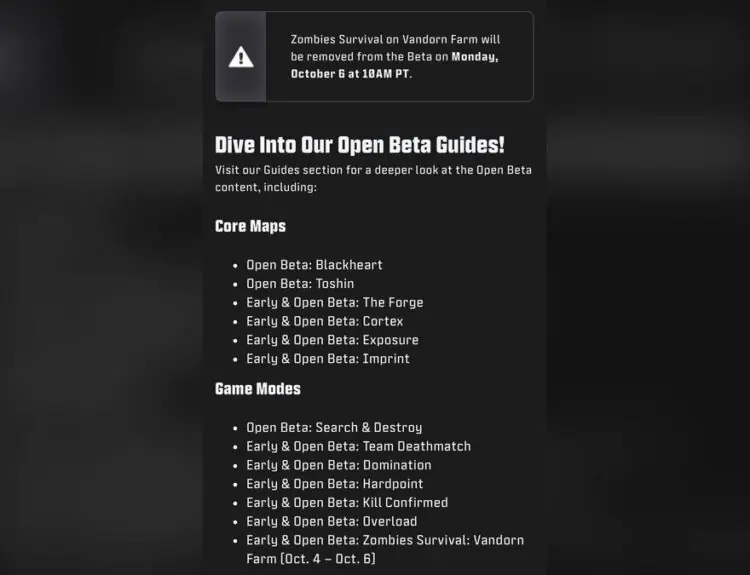 Black Ops 7 Beta Zombies Mode Dates Revealed With Major Confusion