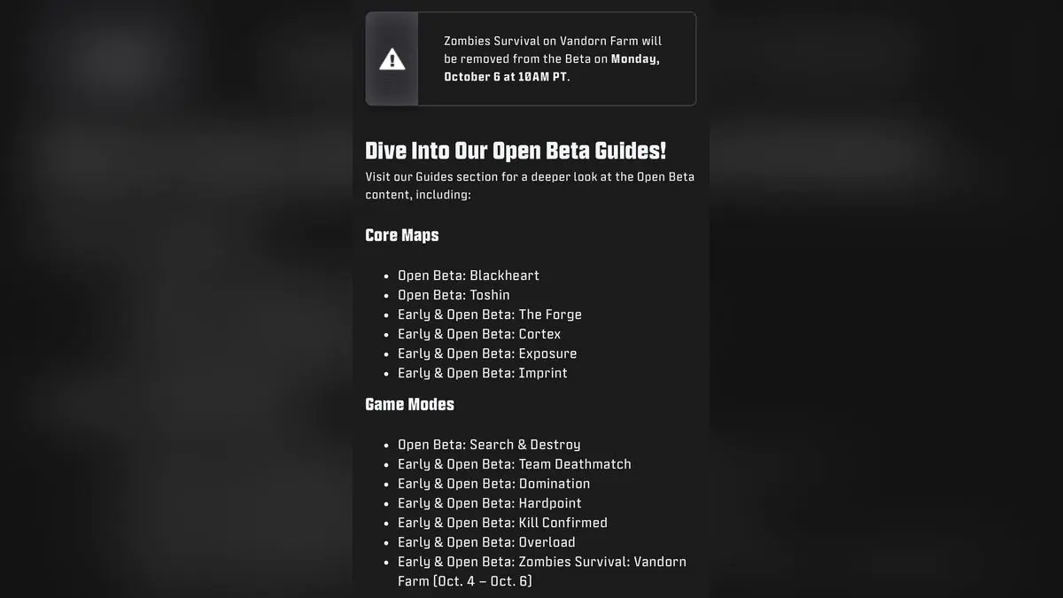 Black Ops 7 Beta Zombies Mode Dates Revealed With Major Confusion