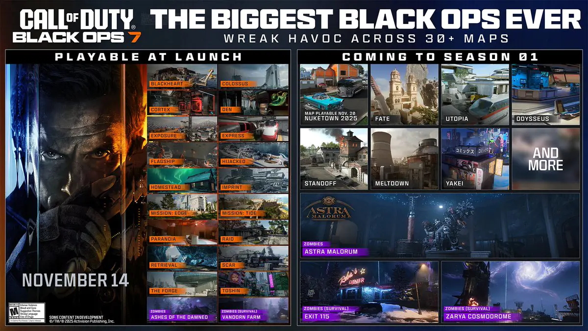 Black Ops 7 Launch Brings Massive Content Drop That's Got Players Hyped