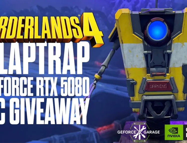 Borderlands and NVIDIA Are Giving Away a Custom Claptrap PC With RTX 5080
