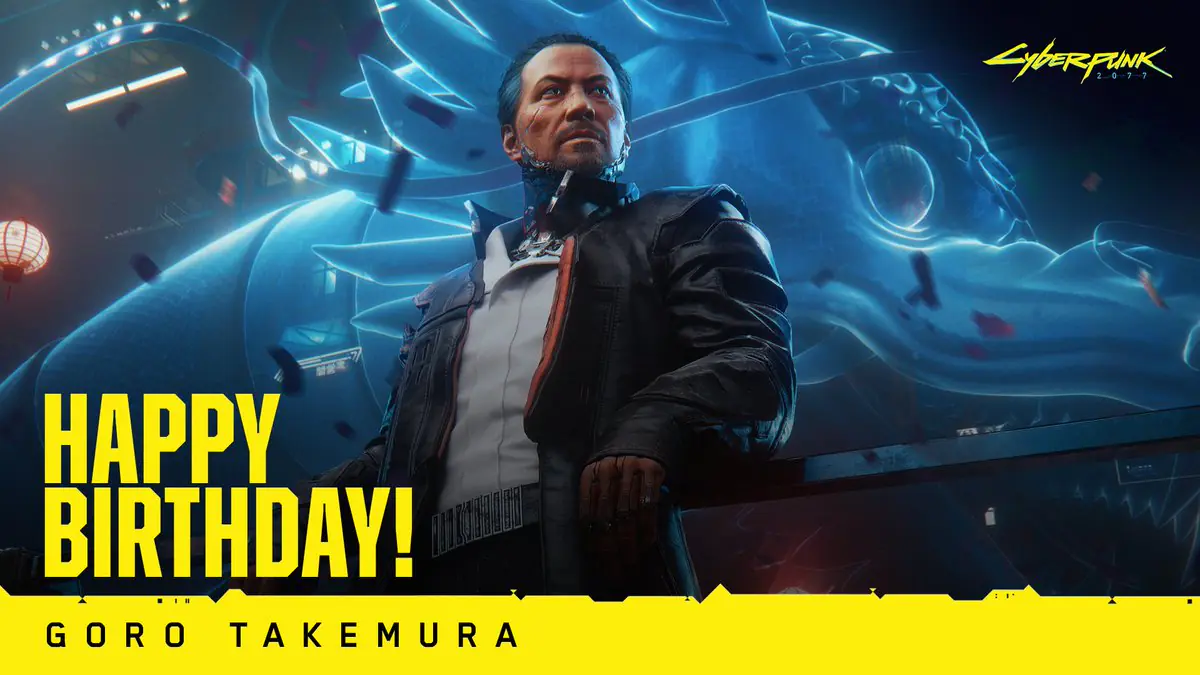 Cyberpunk 2077's Takemura Birthday Sparks Wild Player Reactions