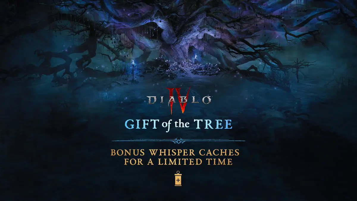 Diablo IV's Gift of the Tree Event Brings Bonus Whisper Caches This October