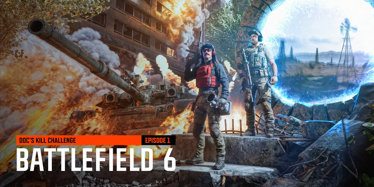 Dr Disrespect Challenges TSM Viss in Epic Battlefield 6 Kill Challenge