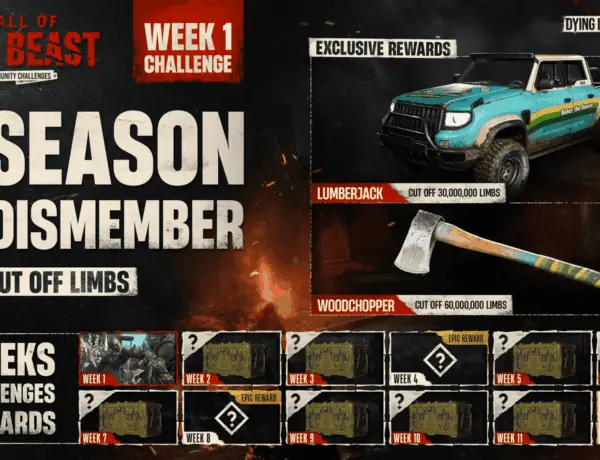 Dying Light's New Community Challenge Offers Lumberjack Rewards For Zombie Dismemberment