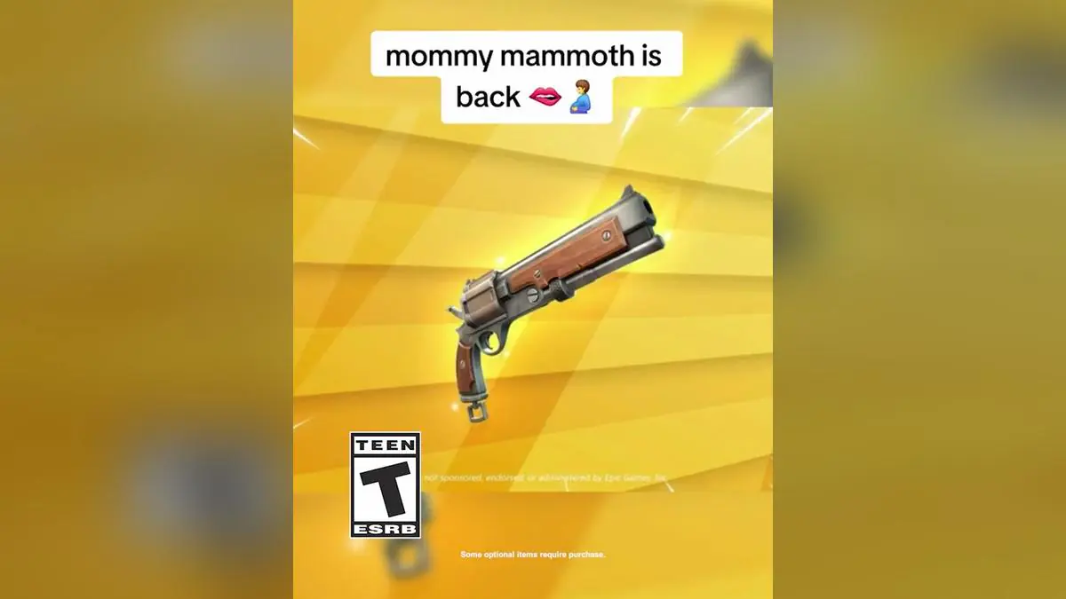 Fortnite's Mammoth Pistol and Reload Combo Has Players Going Wild