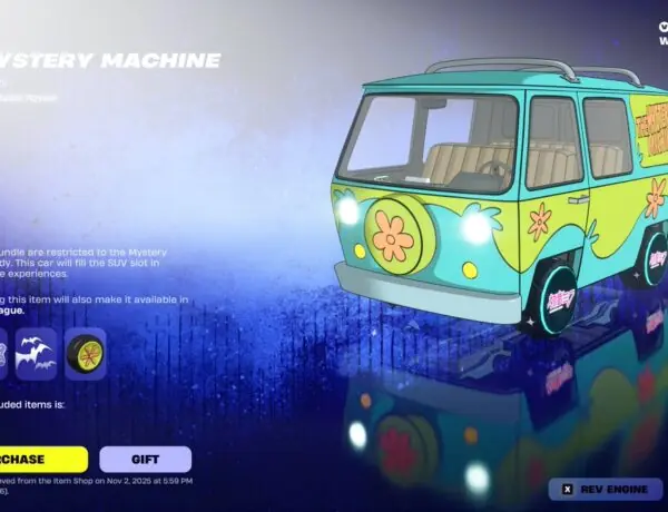 Fortnite's Mystery Machine Is Here With New Patch Patrollers Kicks