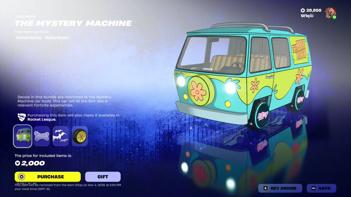 Fortnite's Mystery Machine Is Here With New Patch Patrollers Kicks