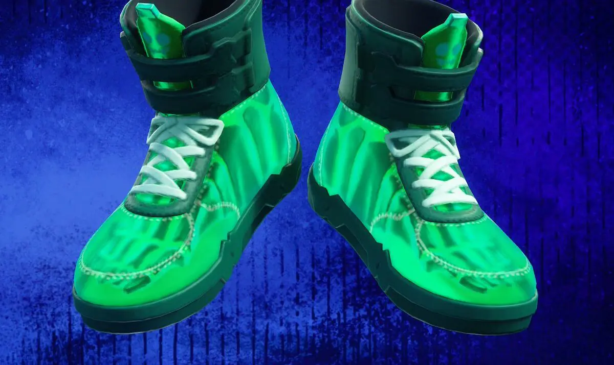 Fortnite's New Green Peely Kicks Feature Huggy Wuggy Cameo