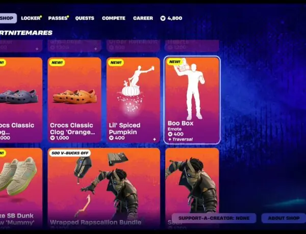 Fortnite's New Halloween Emotes Have Players Going Crazy Over Pumpkin Crocs