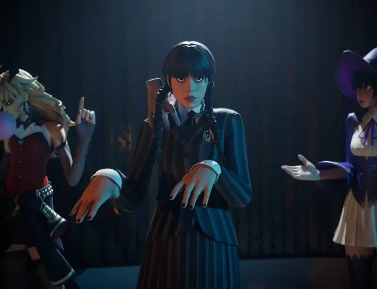 Fortnite's Wednesday Addams Skin Cup Arrives October 23rd