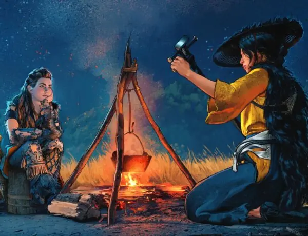 Guerrilla Games Celebrates Ghost of Yōtei Launch With Epic Aloy Crossover Art