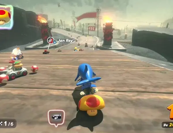 Mario Kart Player's Wild 30 Second Rollercoaster Ride From Last to First to Last