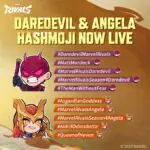 Marvel Rivals Drops Angela & Daredevil Hashmojis With Epic Keychain Giveaway