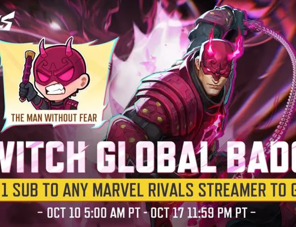 Marvel Rivals Unleashes Twitch Sub Event With Exclusive Daredevil Badge