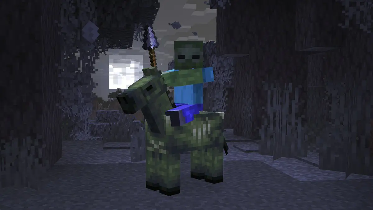 Minecraft's Mounts of Mayhem Update Drops With Zombie Horses and Spears