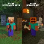 Minecraft's Pumpkin Head Menace Takes Over October Spooky Season
