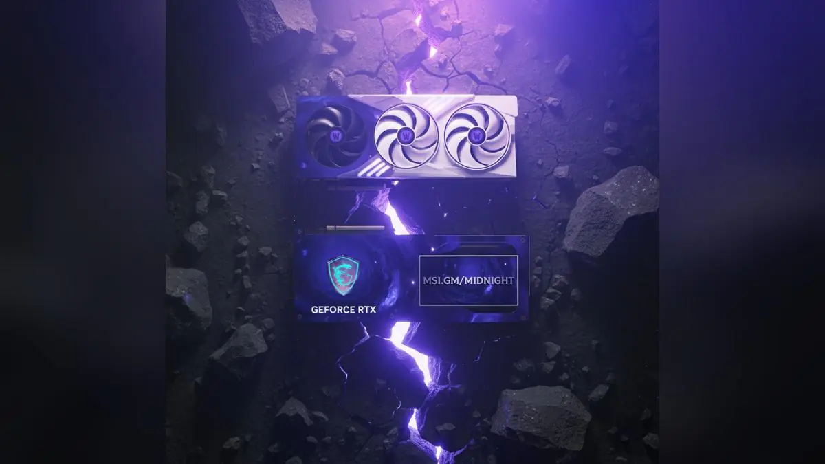 MSI's Midnight Graphics Card Vote Divides Gamers Between VOID and LIGHT