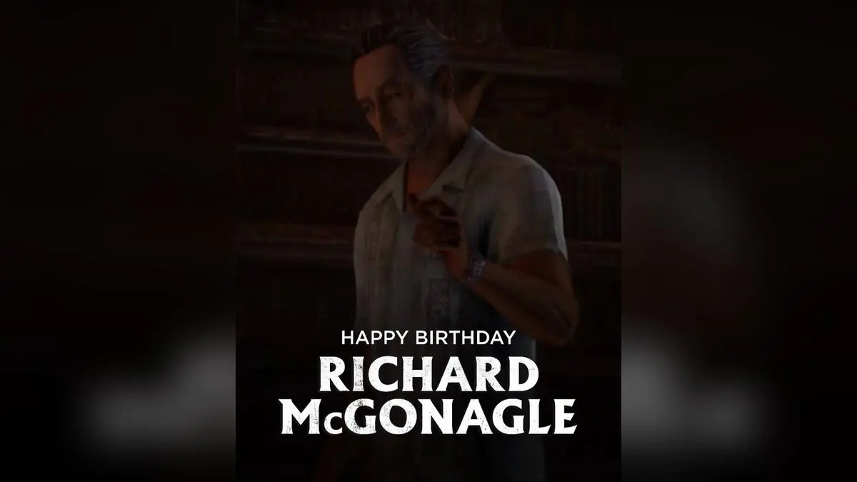 Naughty Dog Celebrates Uncharted's Sully Actor Richard McGonagle Birthday