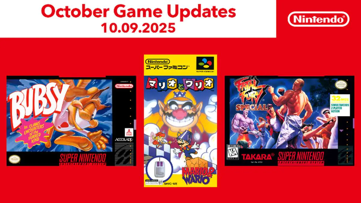 Nintendo Switch Online Just Added Three SNES Games Including Bubsy And Mario & Wario
