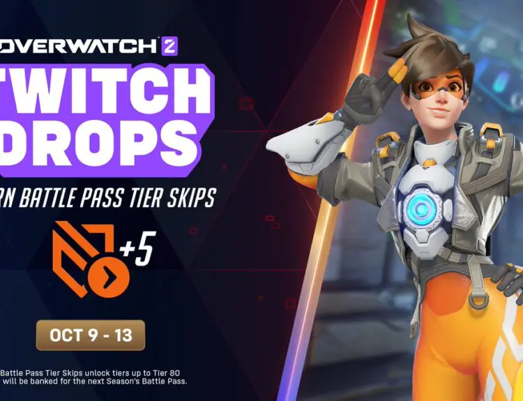 Overwatch 2's Twitch Drops Give Players Free Battle Pass Tier Skips This Weekend