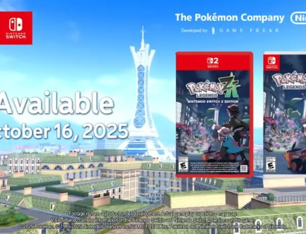 Pokemon Legends Z-A Release Date Revealed With Switch 2 Launch