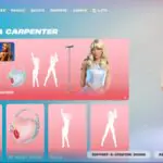 Sabrina Carpenter Returns to Fortnite Item Shop With Free Bonus
