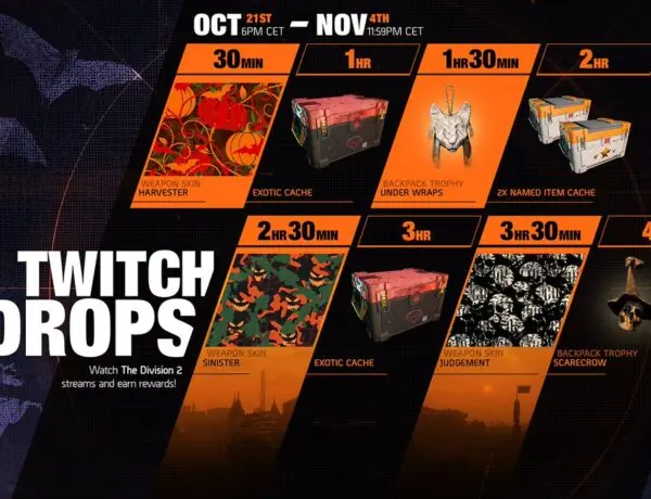 The Division 2's Twitch Drops Are Live But Players Are Facing Major Issues