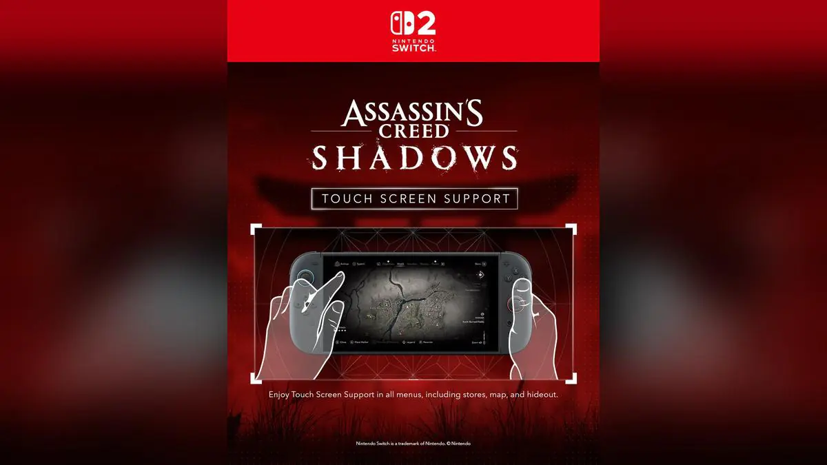 Assassin's Creed Shadows Hits Nintendo Switch 2 This December With Cross Progression