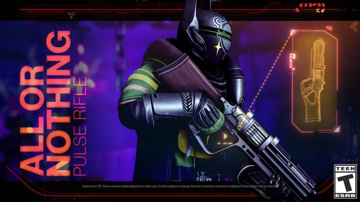 Destiny 2's New All or Nothing Pulse Rifle Sparks Player Debate