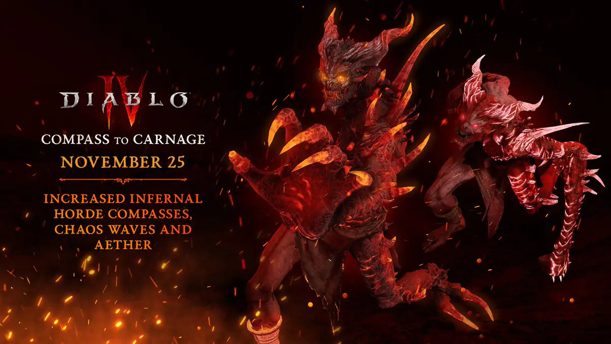 Diablo's Compass to Carnage Event Delayed to November 25th
