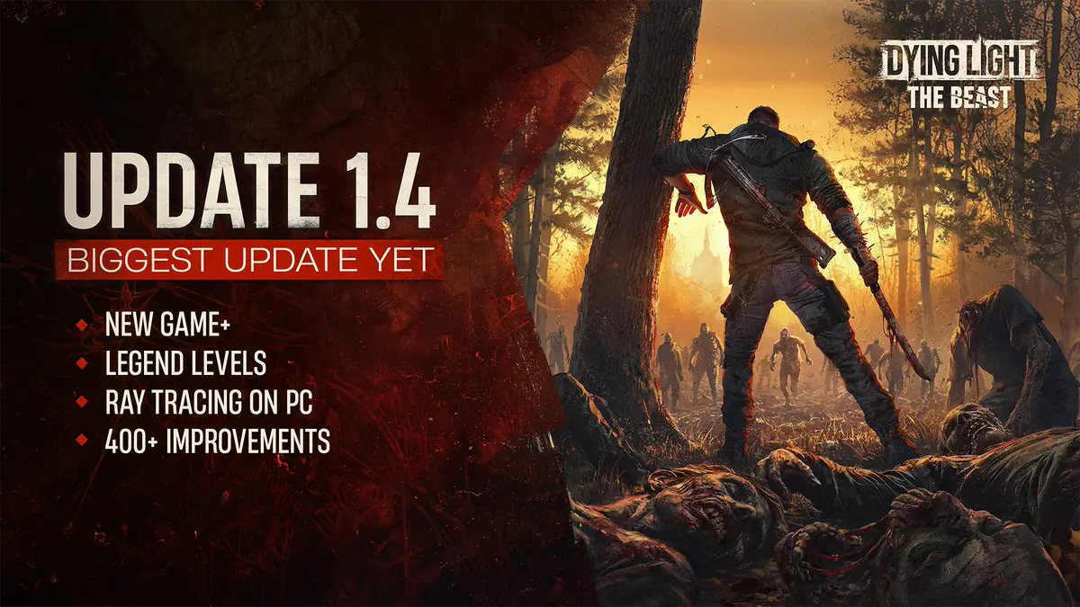 Dying Light's Massive Update 1.4 Drops With New Game+ and Major Changes