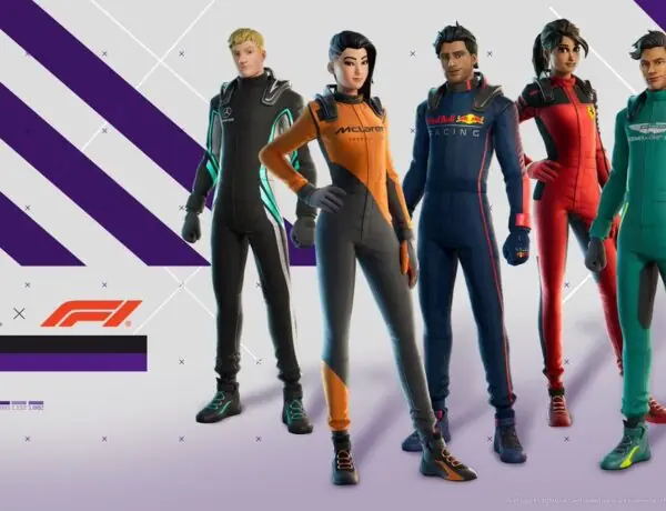 Fortnite Finally Drops Formula 1 Skins and Gamers Are Going Wild