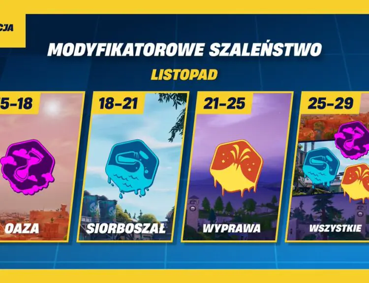 Fortnite Reload's Modifier Madness Event Brings Chaos Starting November 15th